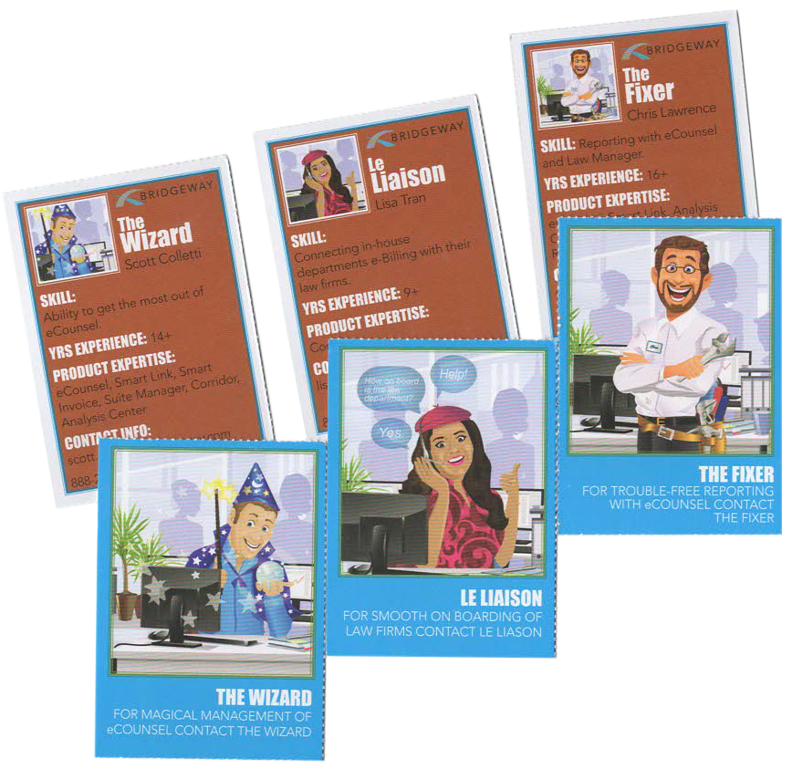 Baseball Cards of Product Support SuperStars